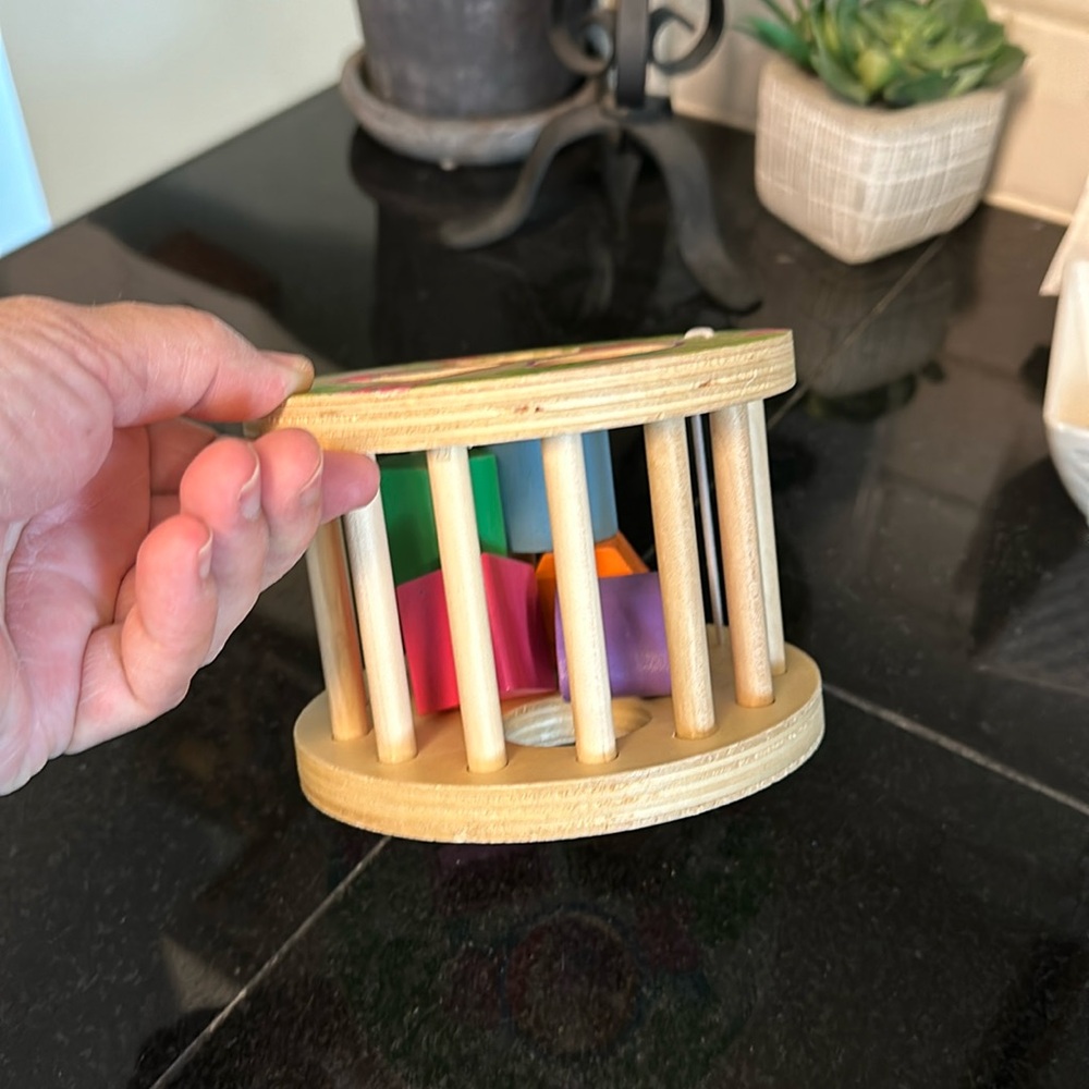 Kids wooden shape toy